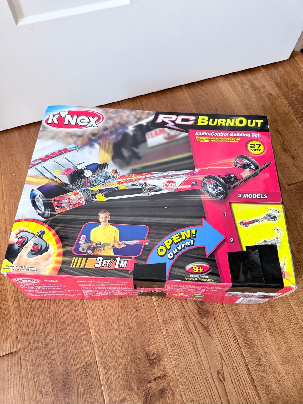 K’nex RC burnout drag car plus other parts Building set